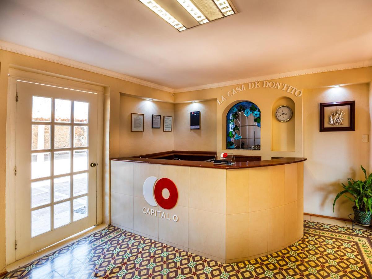 Capital O Hotel Casa Don Tito Jocotitlan Ngoại thất bức ảnh