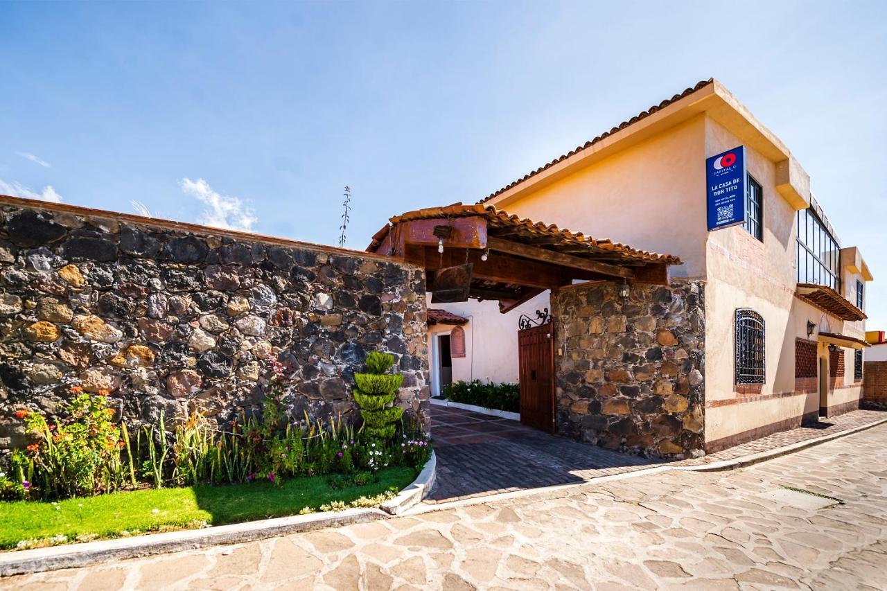 Capital O Hotel Casa Don Tito Jocotitlan Ngoại thất bức ảnh